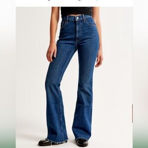 Abercrombie Vintage Flare High Rise Jeans